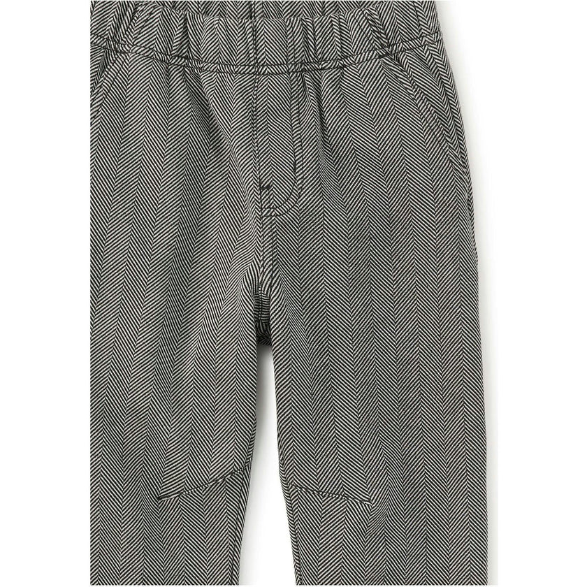 Barrel Leg Trousers, Grey