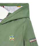 Green Reversible Windbreaker