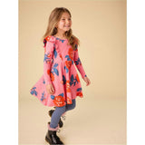 Ruffle Shoulder Ballet Dress