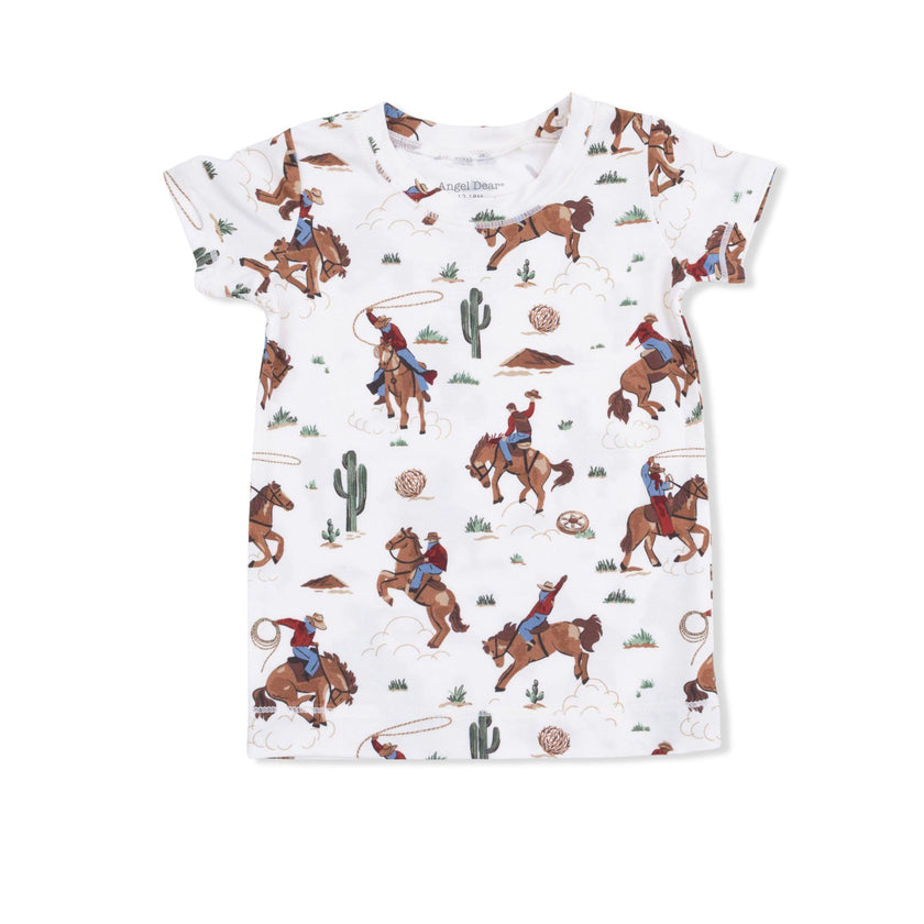 Buckaroo Western - Short Sleeve Loungewear Set
