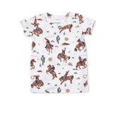 Buckaroo Western - Short Sleeve Loungewear Set