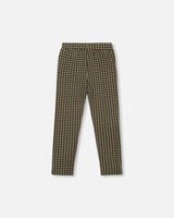 Jacquard Knit Pant with Welt Pocket