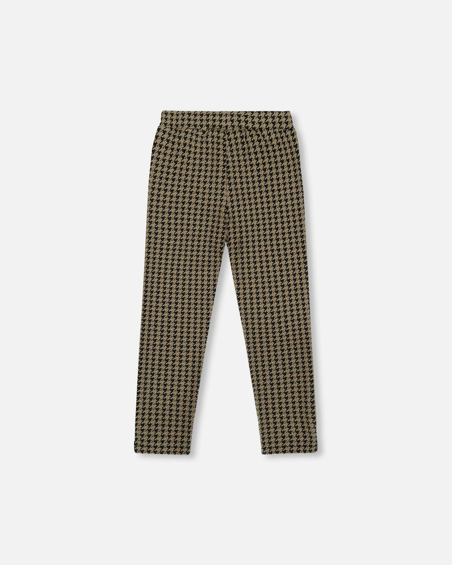 Jacquard Knit Pant with Welt Pocket