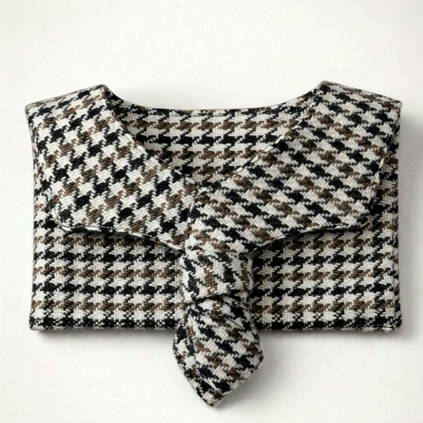 Heirloom Wool Sailor Collar – Ashford Houndstooth