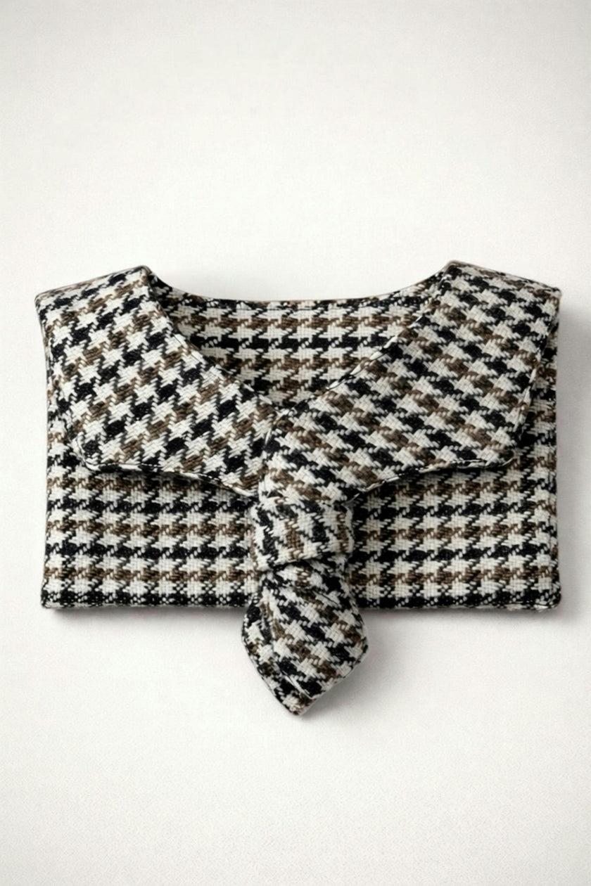 Heirloom Wool Sailor Collar – Ashford Houndstooth