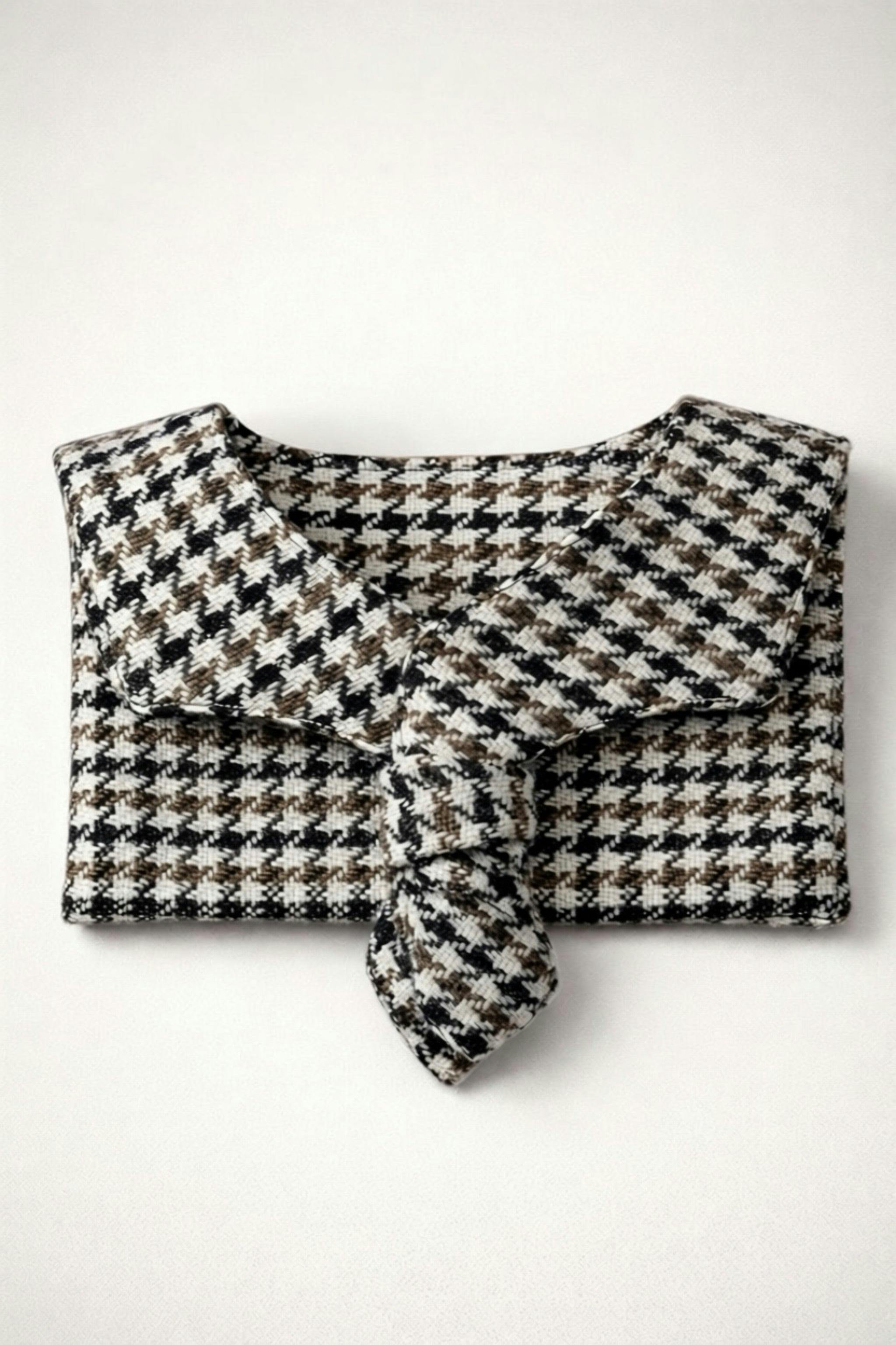 Heirloom Wool Sailor Collar – Ashford Houndstooth