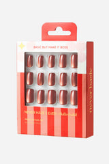 Basic But Make It Boss - Square Press-On Nails