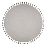 Josephine Hand-Woven Tassel Braided Round Rug