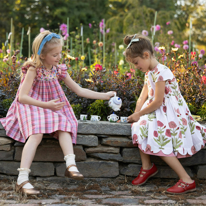 Girls Marisol Dress - Rose Dandelion