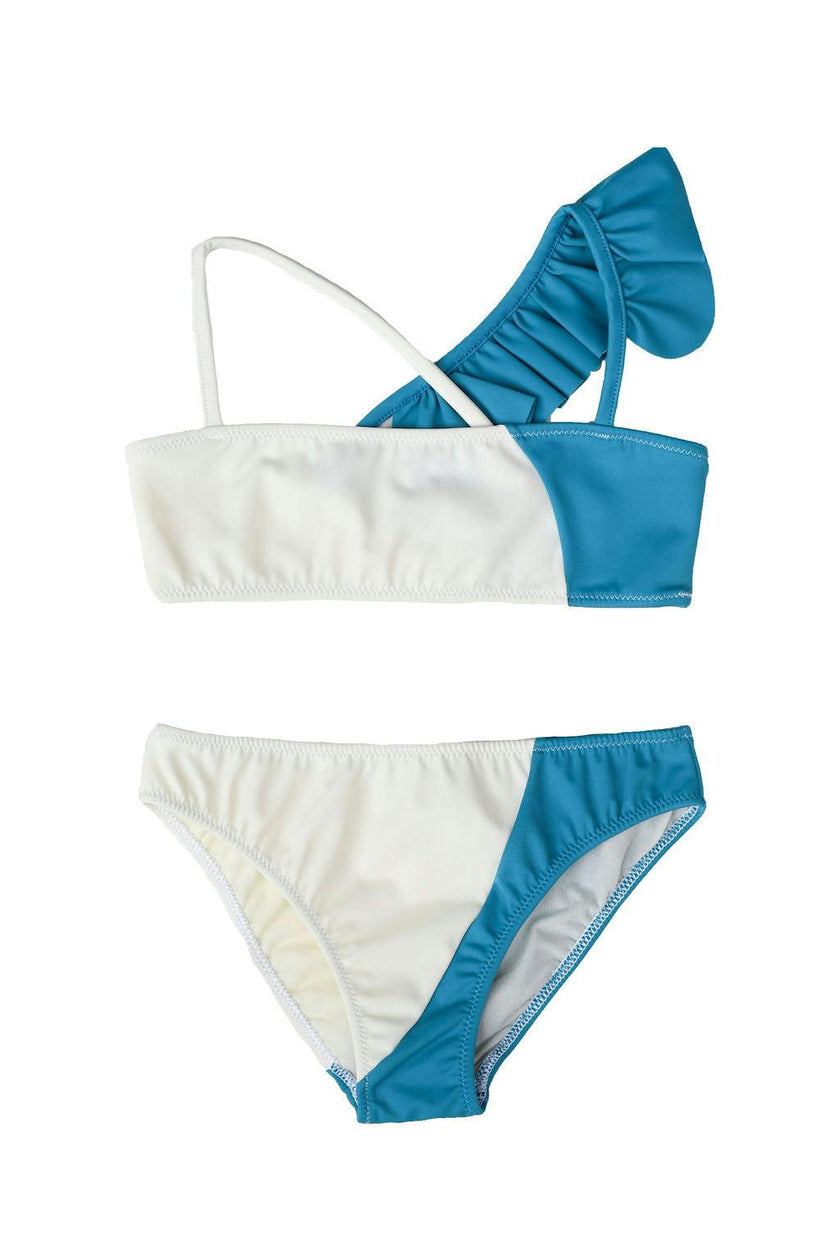 India Bikini Skyblue and Ivory