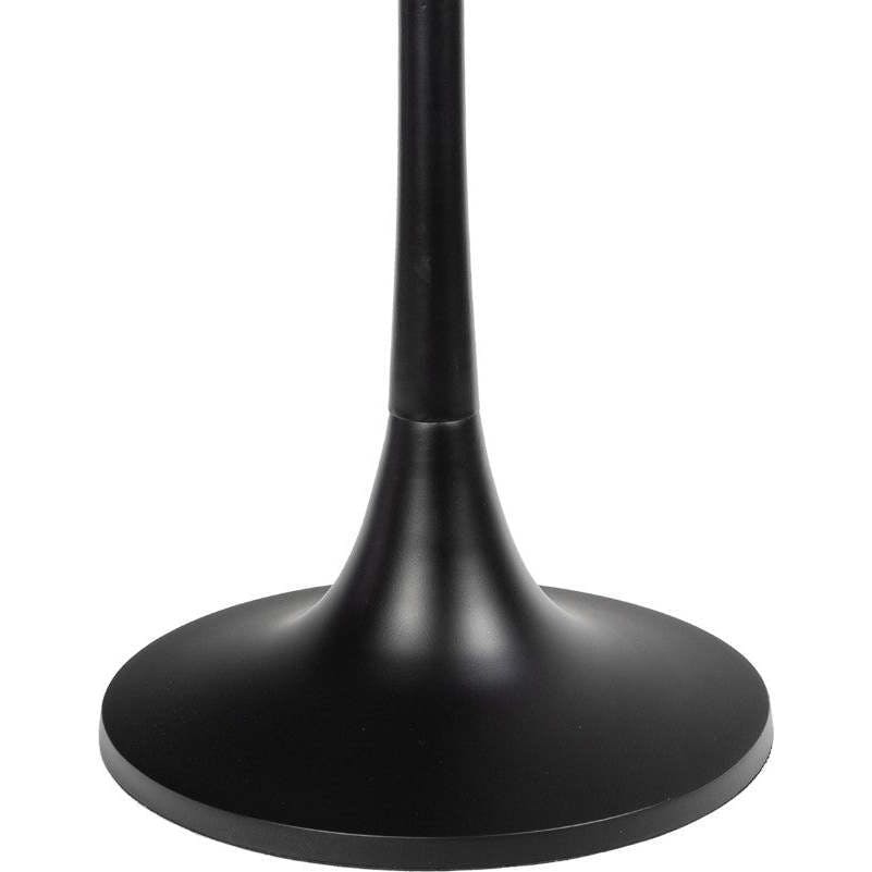 Nysha 25" Modern Bohemian Metal/Resin Inlay Top End Table