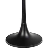 Nysha 25" Modern Bohemian Metal/Resin Inlay Top End Table