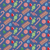 Jack Boys' Pajama Pant Set - Christmas Candy Blue