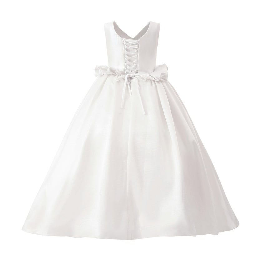 White Valestra Formal Dress