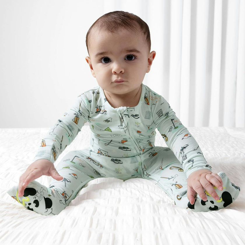 Golf Bamboo Convertible Footie
