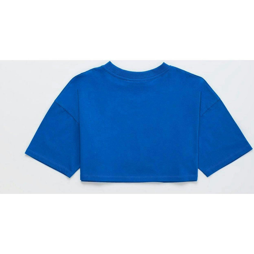 HULA CROP TOP BLUE