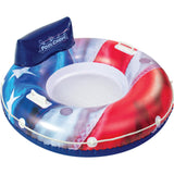 Stars & Stripes&nbsp;RealPrint River Tube with Back Rest