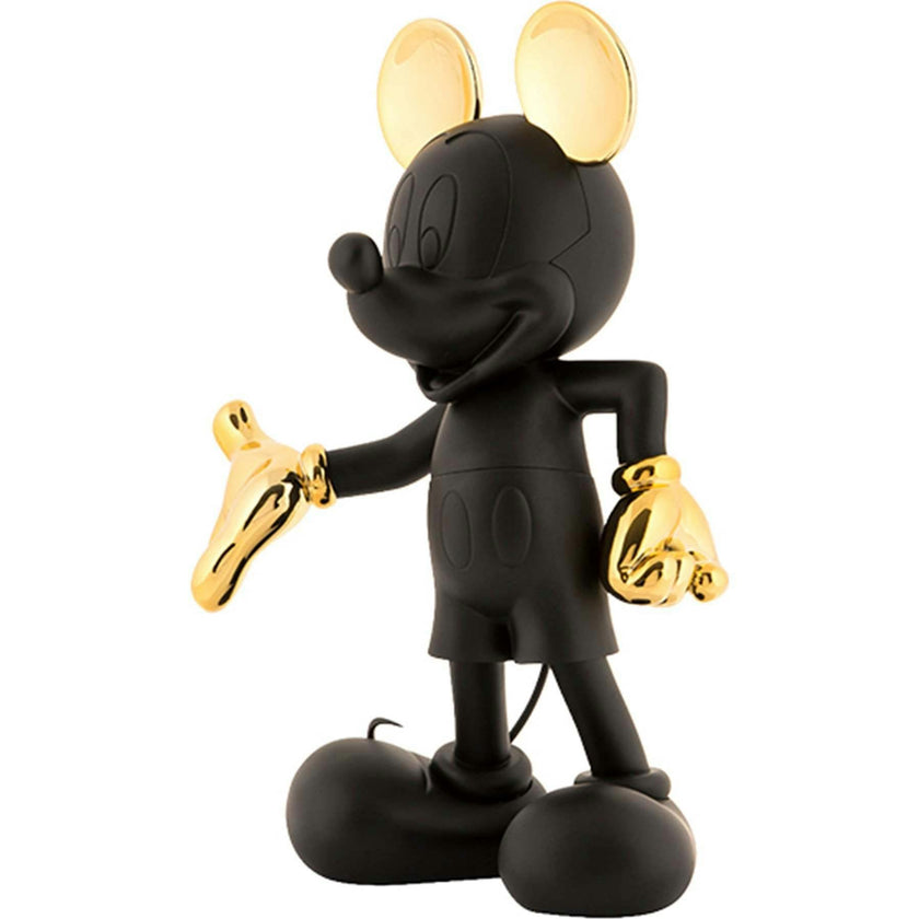 Mickey WELCOME Black & Gold 12in