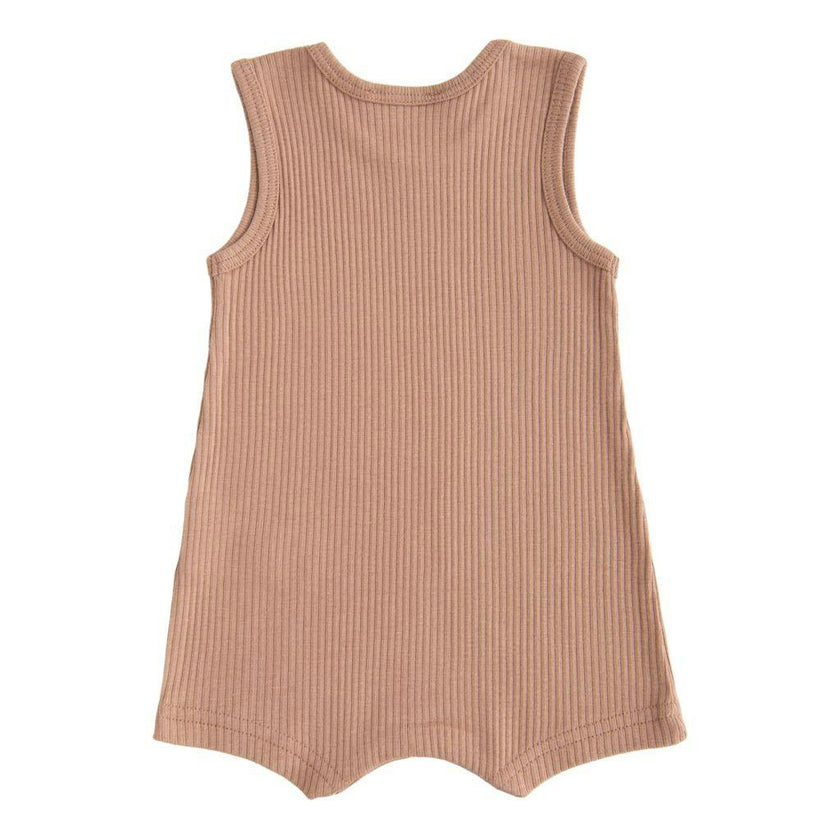 Pink Fawn Sleeveless Modal Shortie