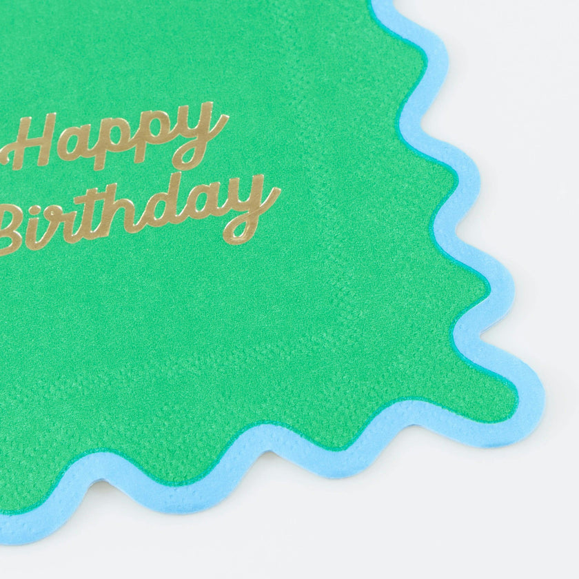 Wiggle Edge Small Napkins
