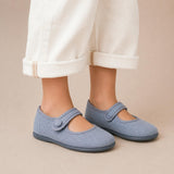 Mary Jane | Indigo Linen