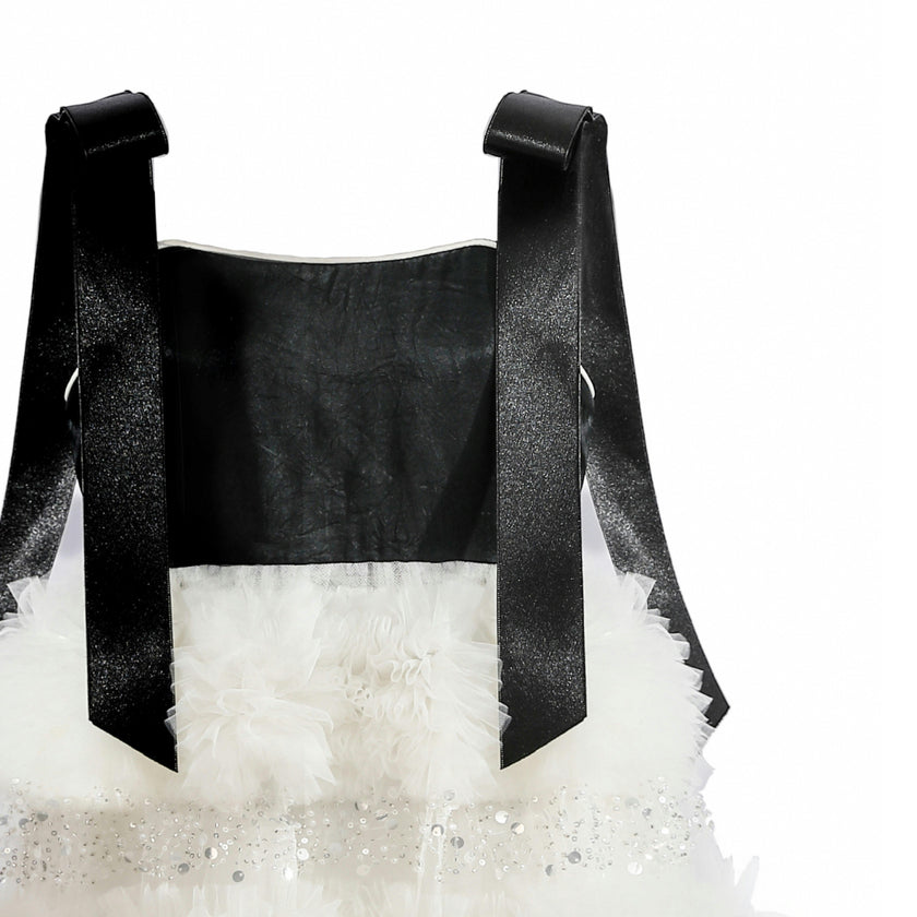 Black & Ivory Sophia Party Dress