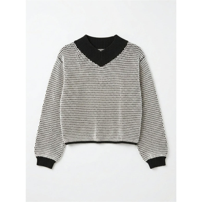Two Tone Knit