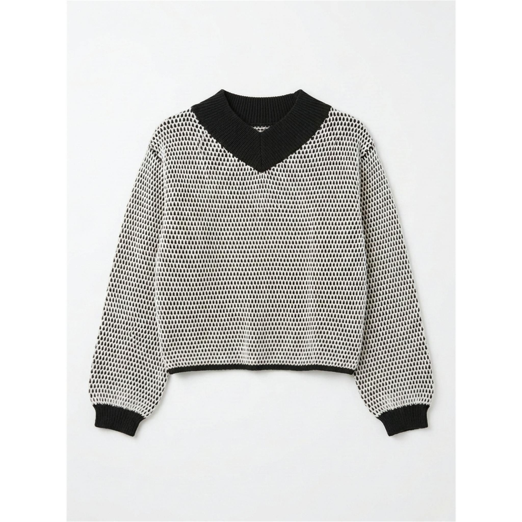 Two Tone Knit