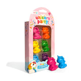 Unicorn Party Finger Crayons - Set of 6