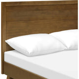 Palma Full Bed in Natural Walnut
