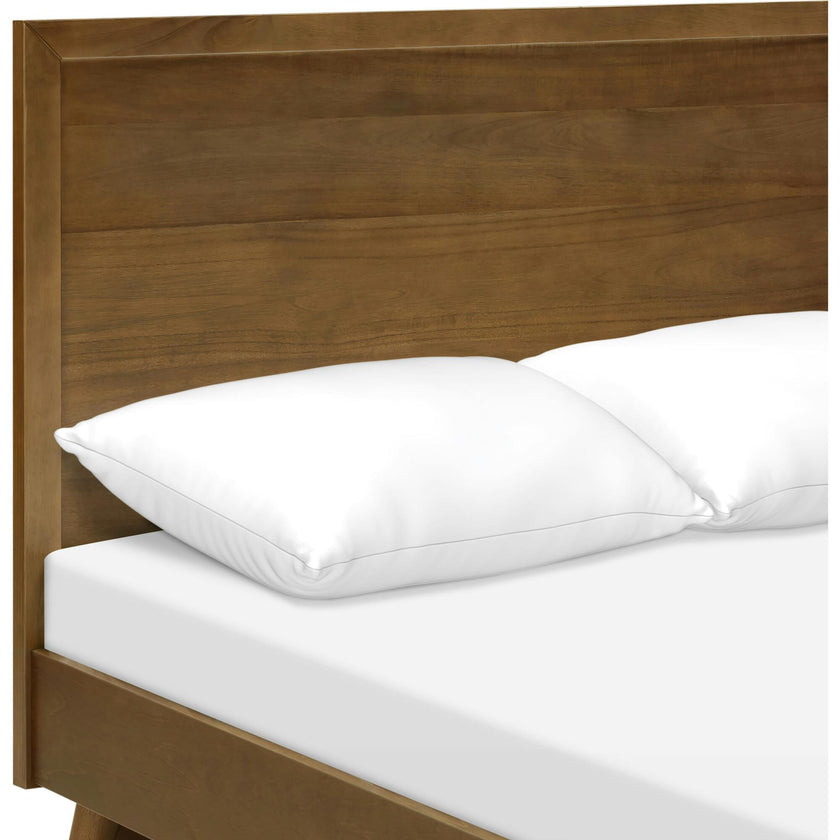 Palma Full Bed in Natural Walnut