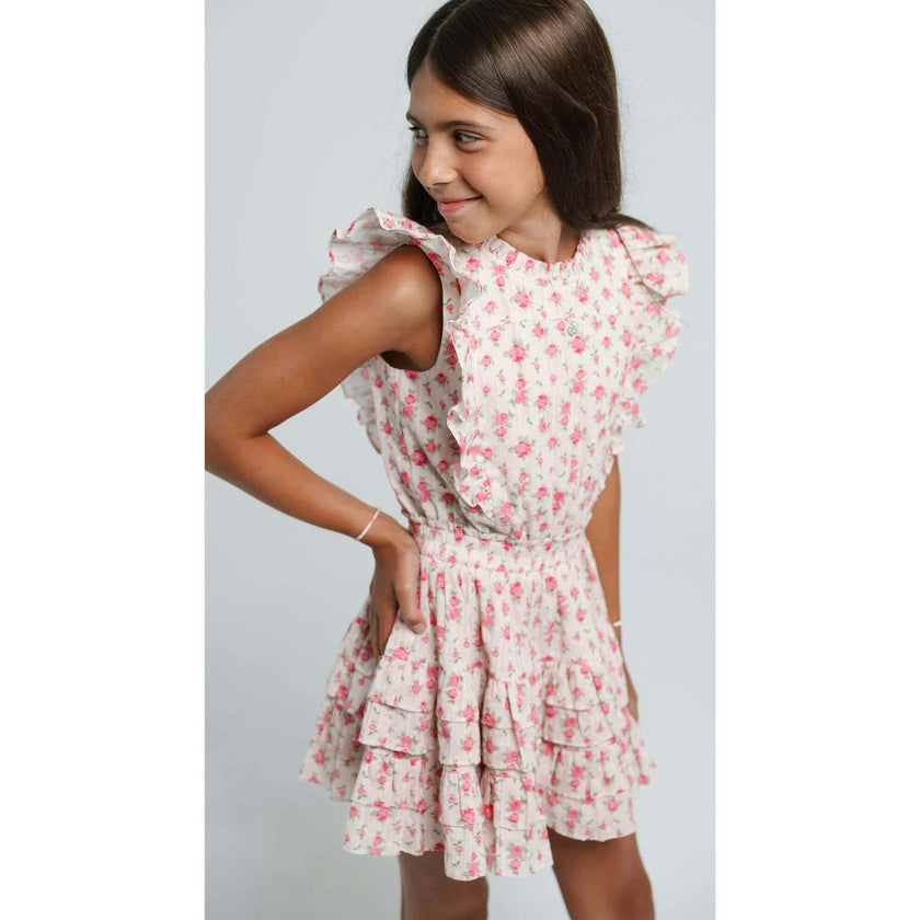 Gustavia Dress in Petite Rose