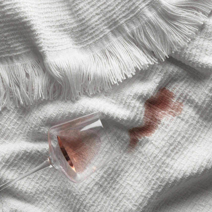Crosshatch Stain Resistant Indoor Outdoor Throw