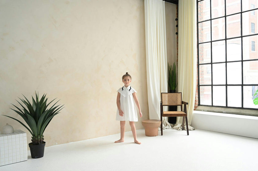 Lara dress (off-white)