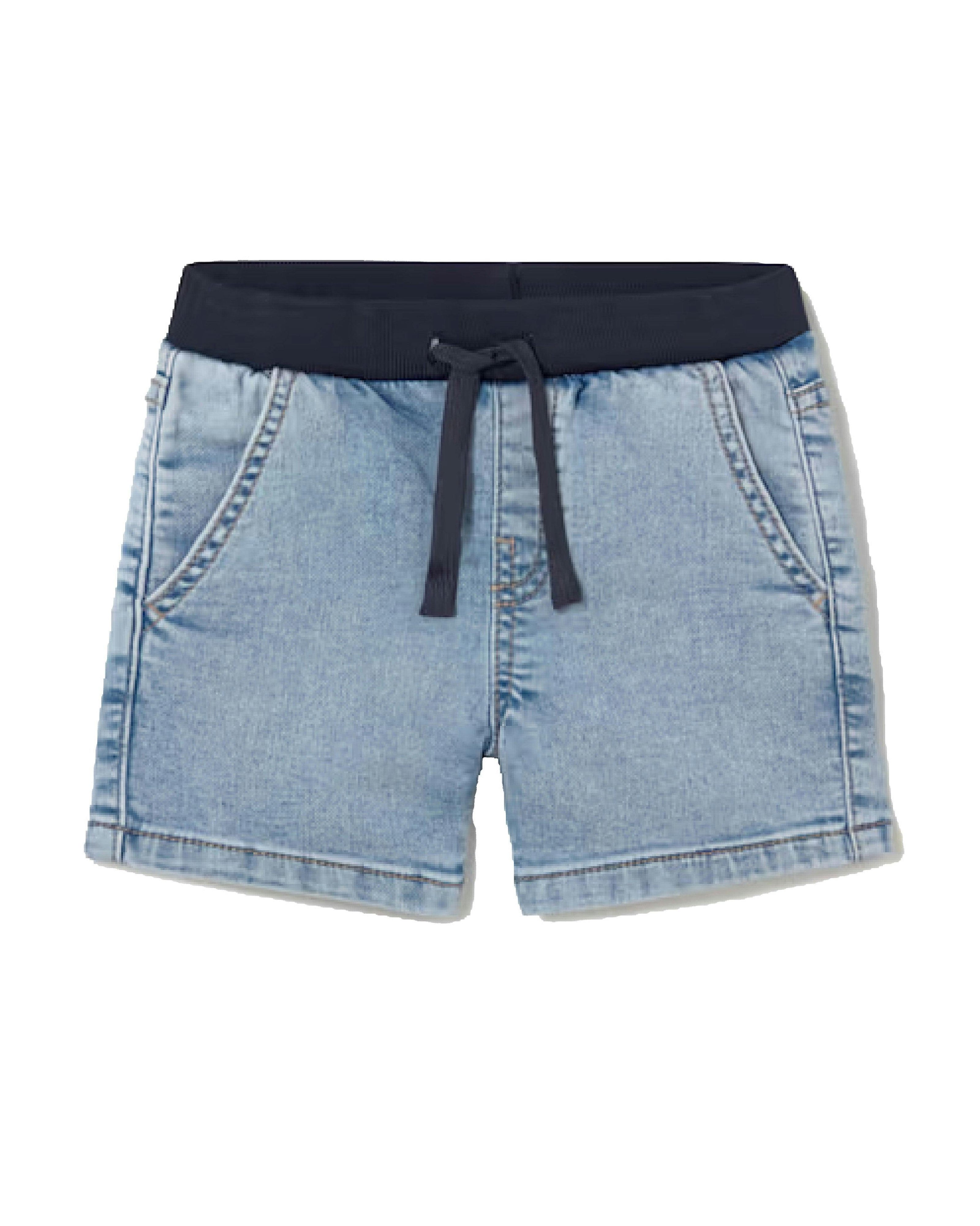 Light Denim Baby Shorts