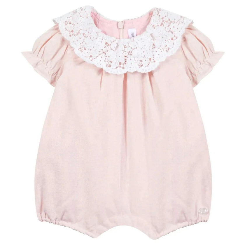 TARTINE ET CHOCOLAT Lace Romper - Rosée