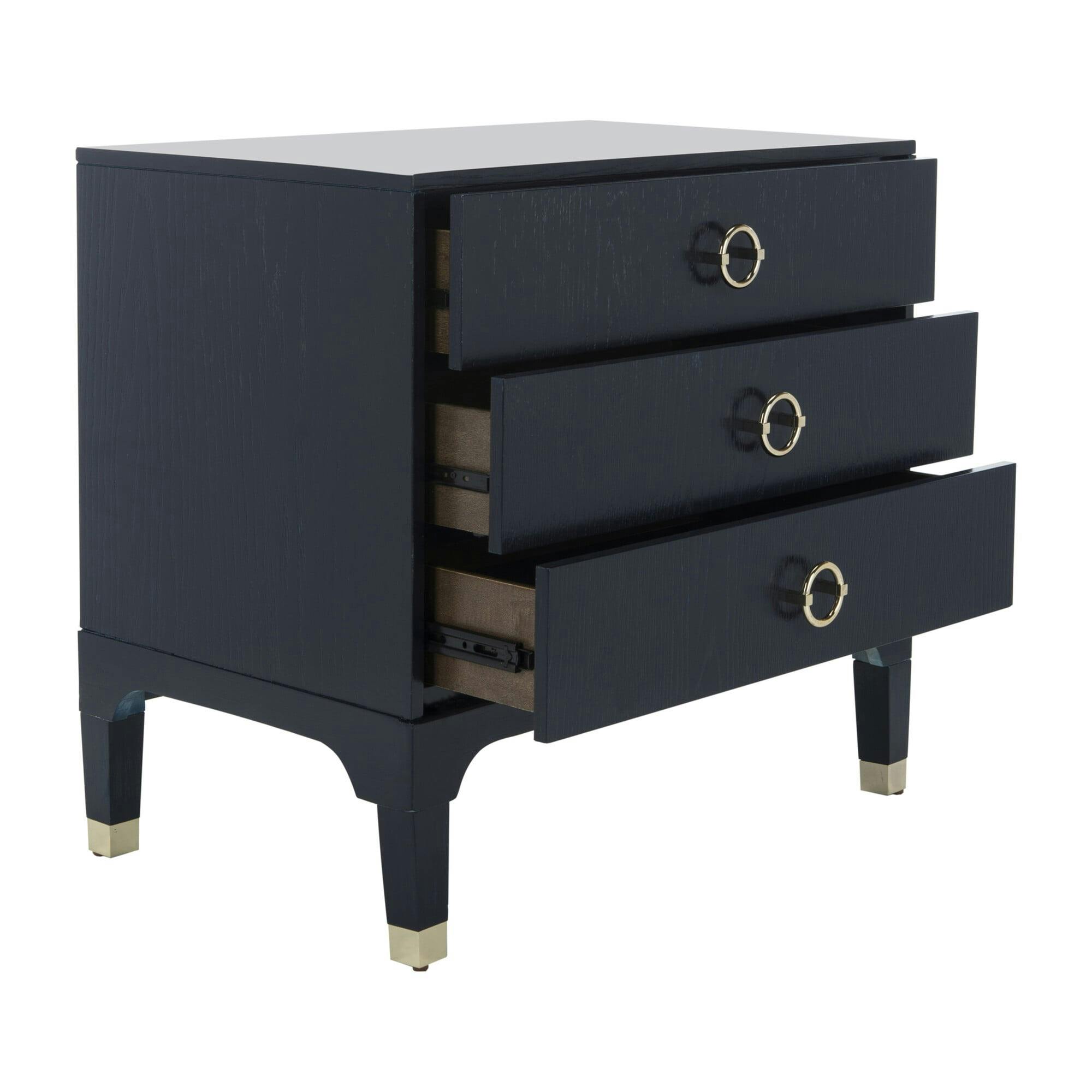 Lorna 3-Drawer Nightstand