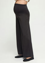 Flare Ponte Knit Maternity Pants