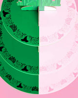 Emerald City Cupcake Tower - 3 tiered display