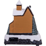 8.5-Inch Battery Operated Lighted Musical Santa Village Scene