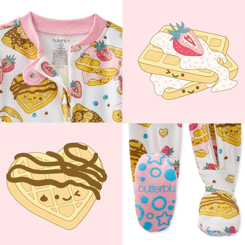 CRUZ Snug Fit Footed Sleeper