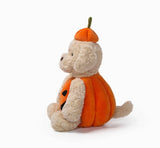 McHugs Pumpkin Puppy Weighted Plush 25cm