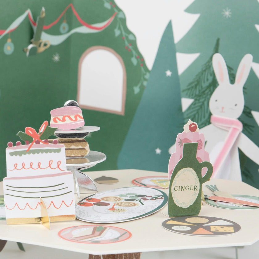 Owl'S Party Paper Play Advent Calendar