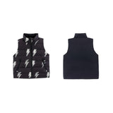 Casey Reversible Down Vest, Black