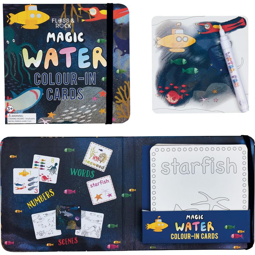 Deep Sea Water Pen and Cards