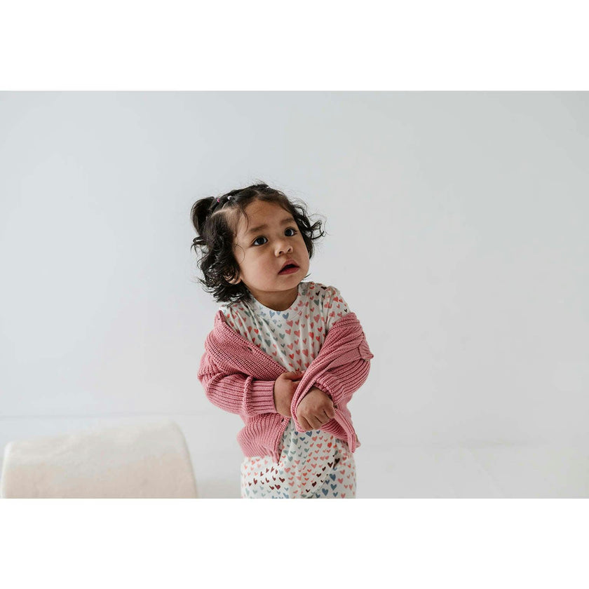 Girl's Knit Cardigan
