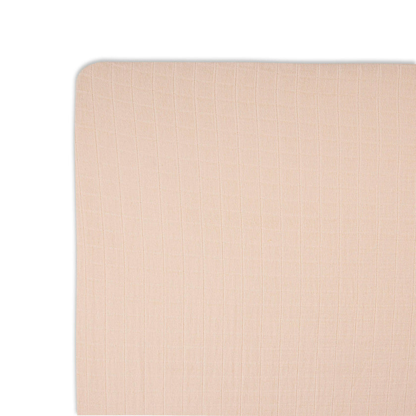 Kaleidoscope Desert Pink Cotton Fitted Crib Sheet