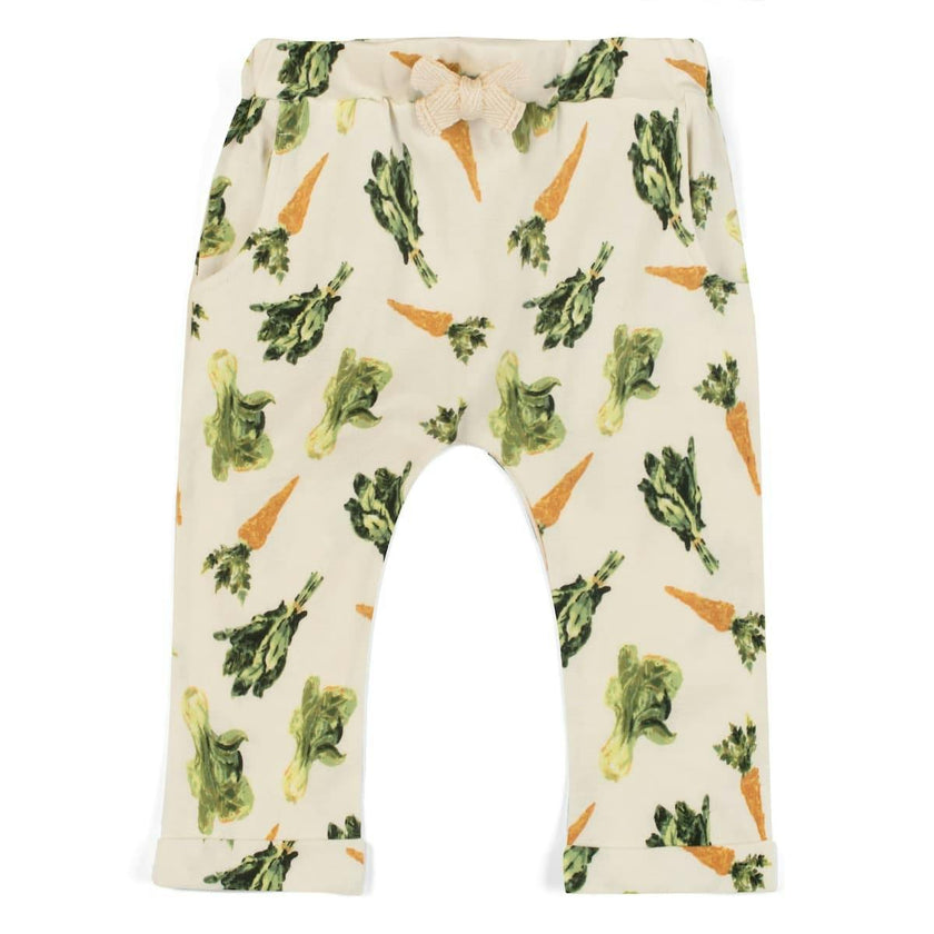 Fresh Veggies Organic Cotton Baby Jogger Pants