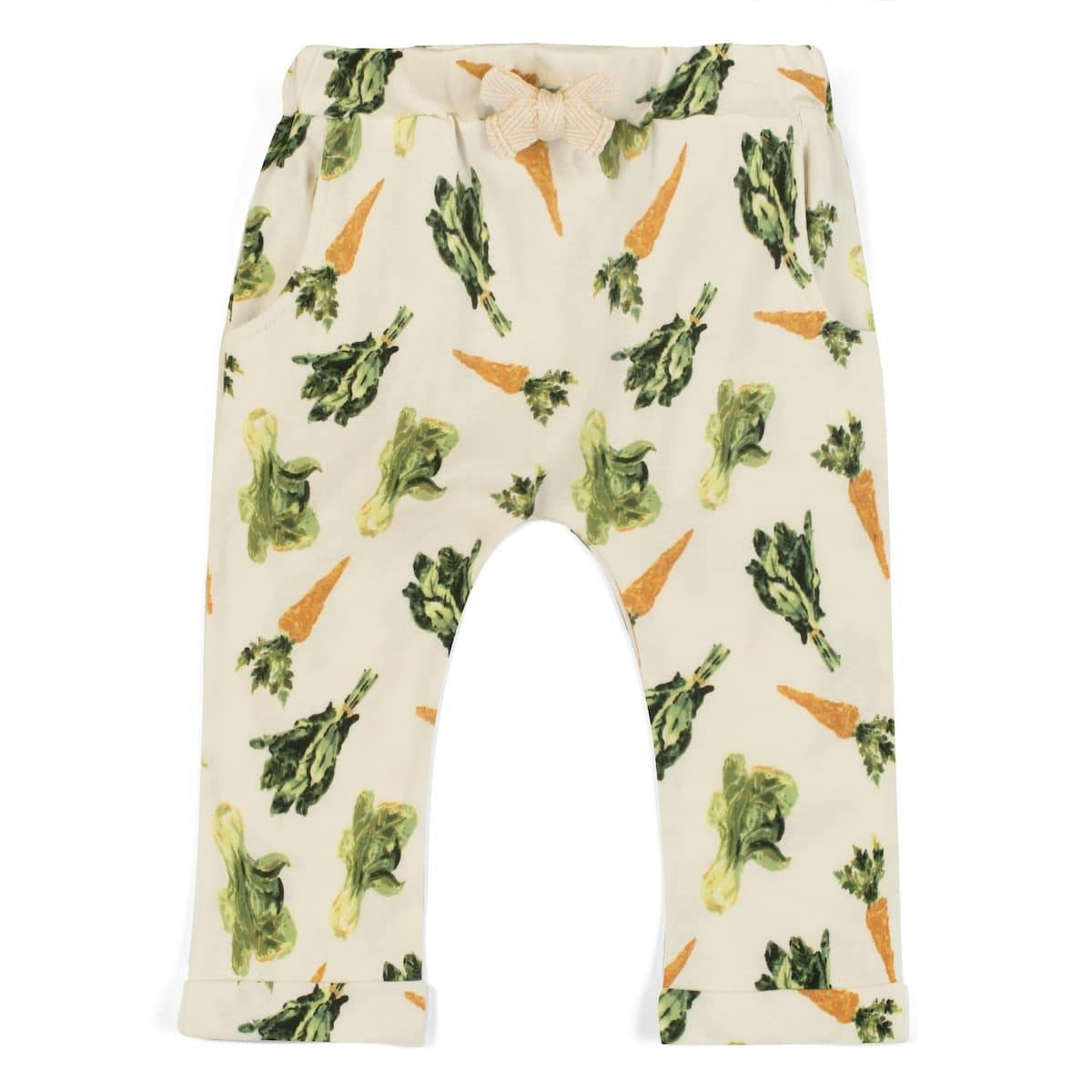 Fresh Veggies Organic Cotton Baby Jogger Pants