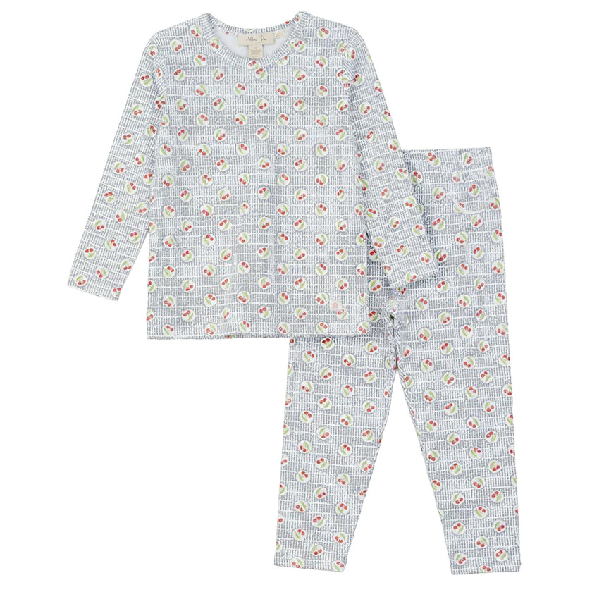 Cherry Print Dotted Set